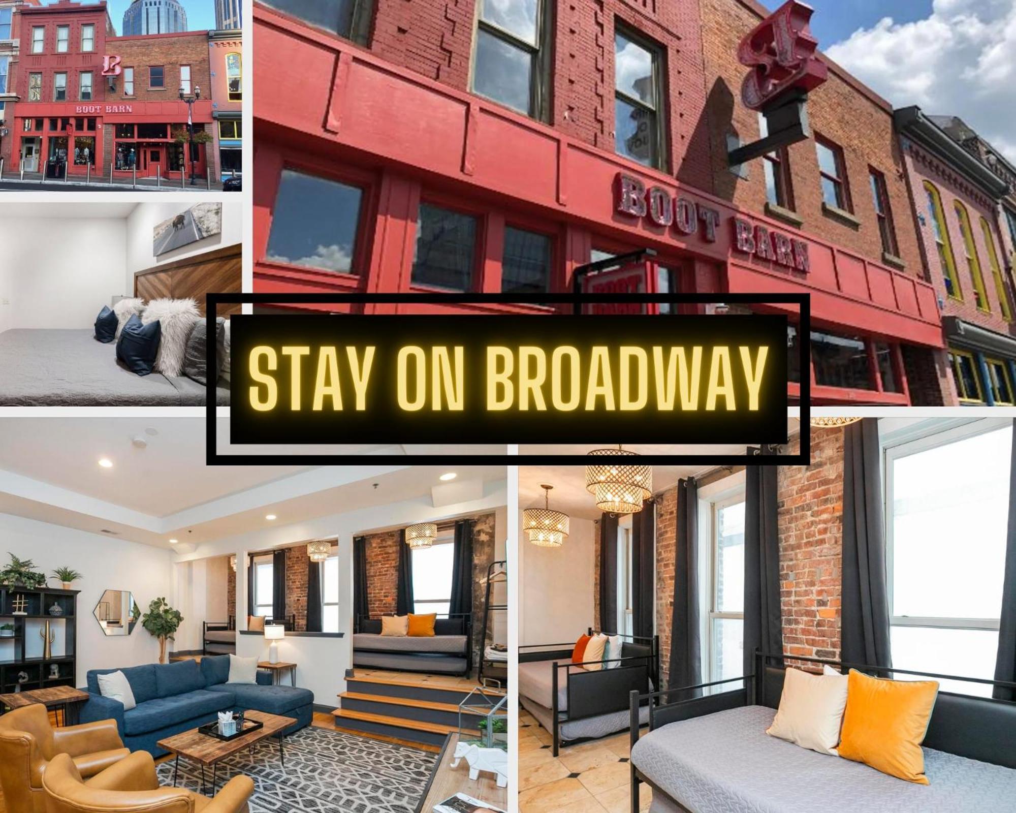 Loft Literally On Broadway Live Music & Bars Нэшвилл Экстерьер фото